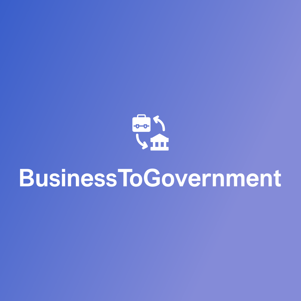 BusinessToGovernment.com logo